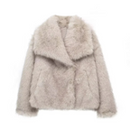 Adele - Cappotto in Pelliccia Foderato