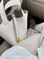 Madrid - Borsa Bucket in Pelle Vegan