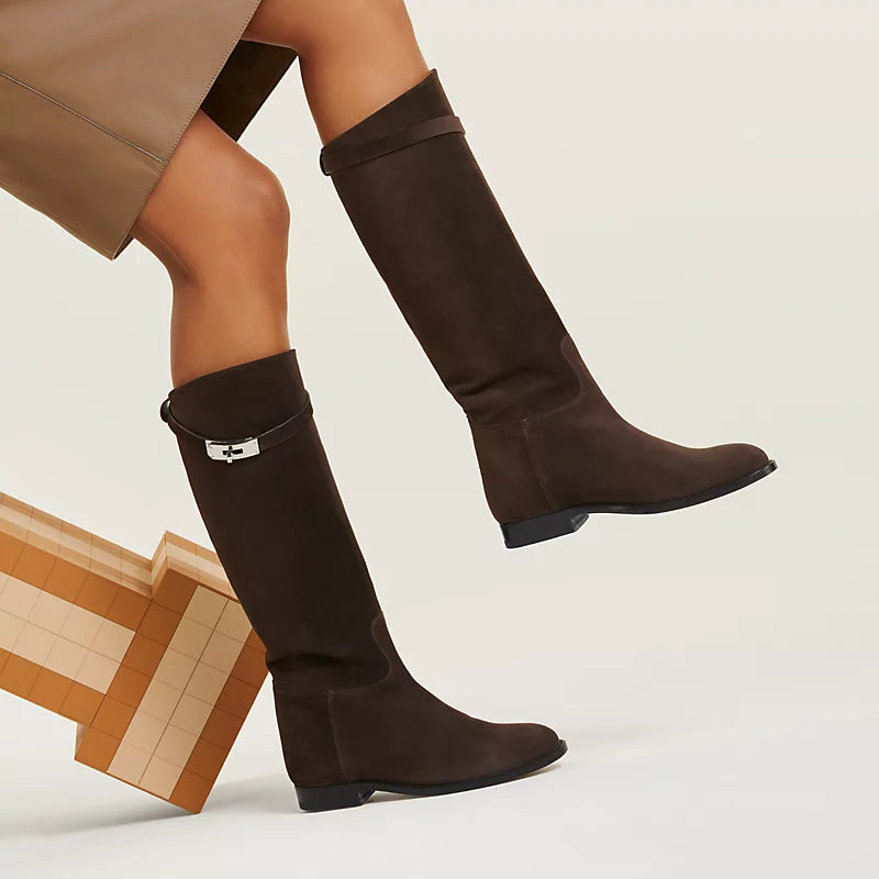 Remy – Stivali Donna Monocromatici, Comodi e alla Moda